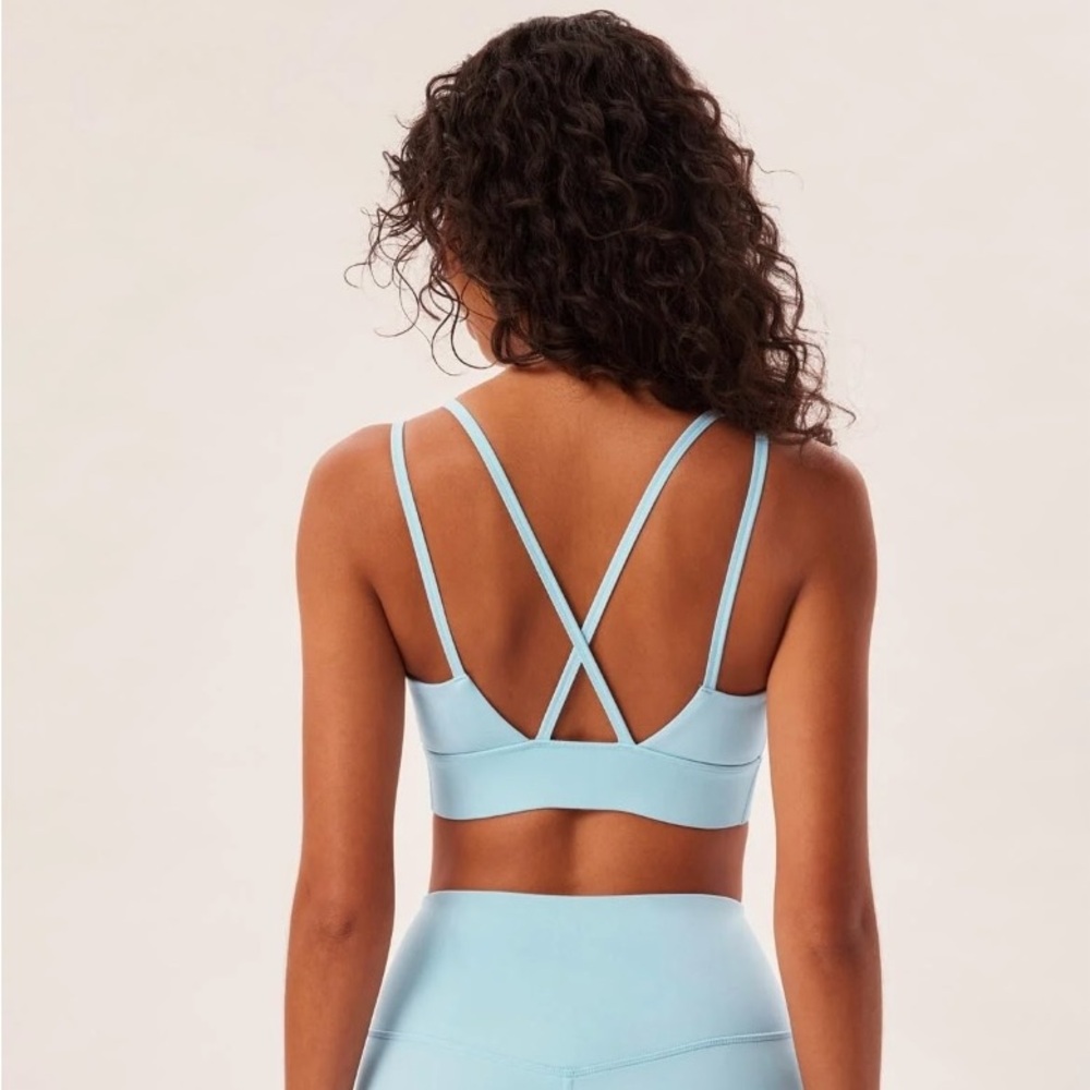 Girlfriend Collective Dewdrop Gigi Crossover Bra